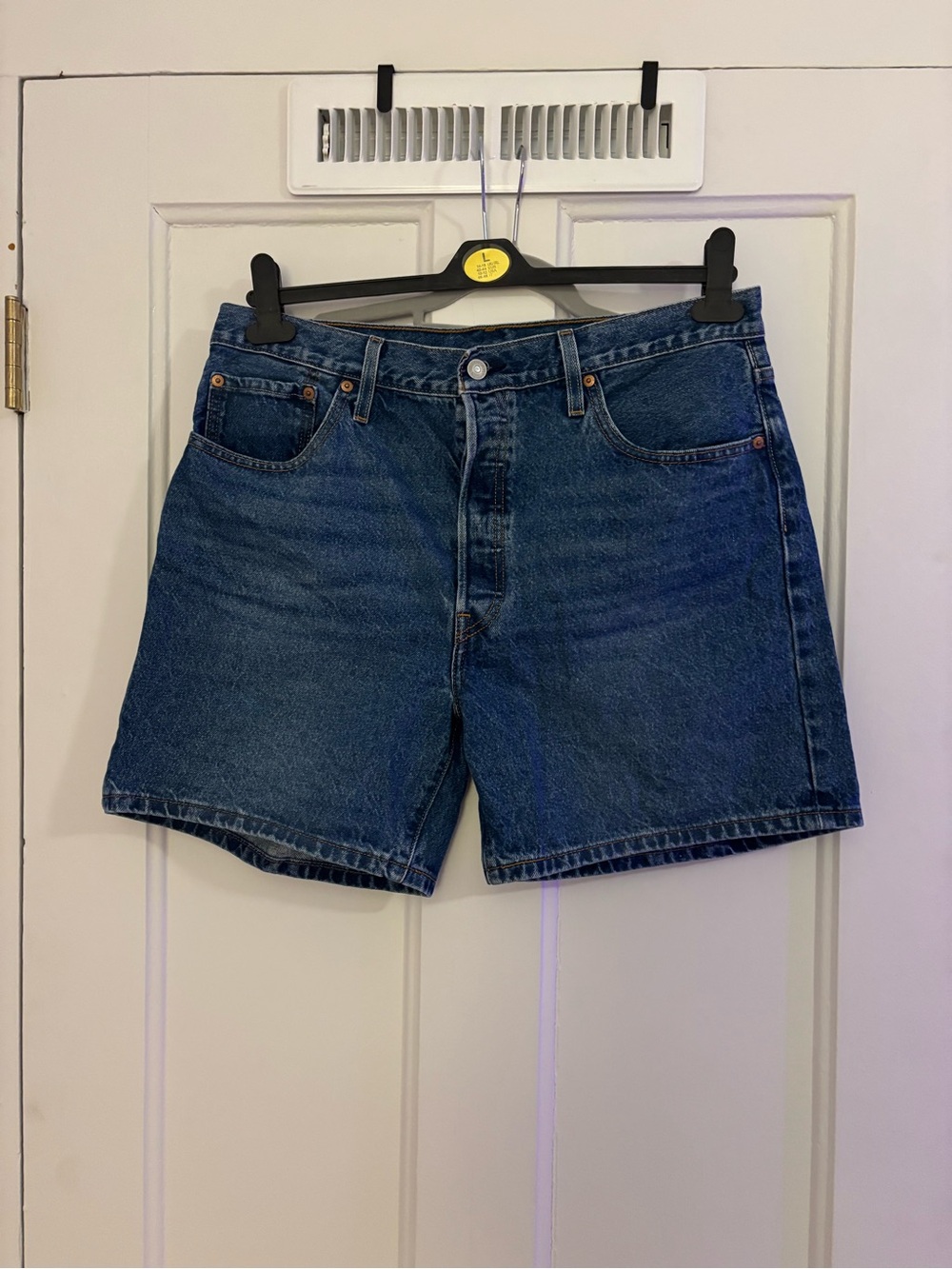 Levi's Dark Blue Denim Jean Shorts